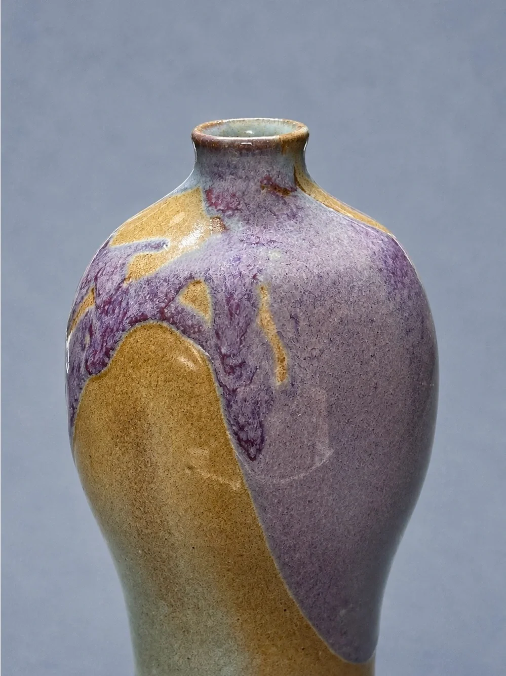Ruth Stein for Diane Love NYC Studio Art Pottery Vase Signed Multicolor 7”